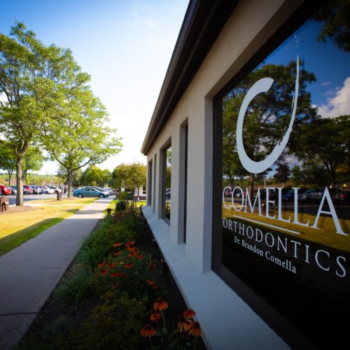 Comella Orthodontics 2019 Office Signage Rochester New York 111 500x500 - Check Out Our Offices