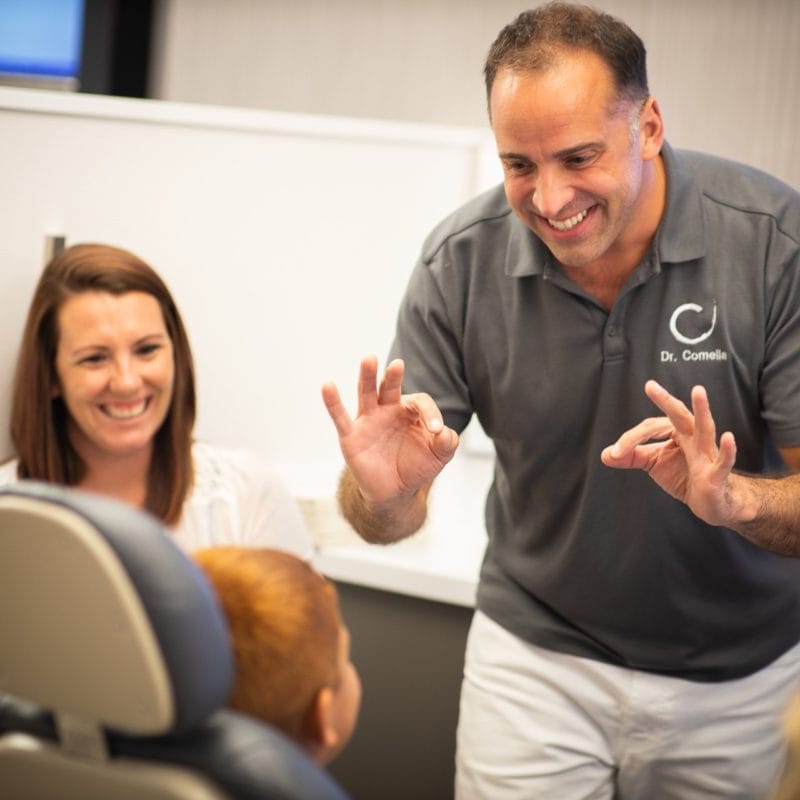 Comella Orthodontics Rochester New York Dr Comella Candids 11 800x800 - Experience MORE than Just Straightening Teeth