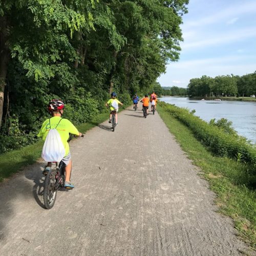 riding back 500x500 - July 2017 Bike Ride